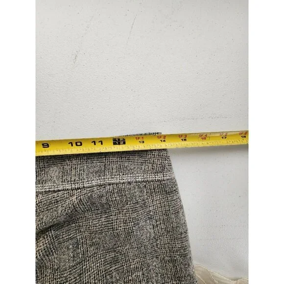 Nina Ricci Skirt Womens Size 36 (28) Gray Alpaca Lined Mini Academia Career Boho - Picture 12 of 13